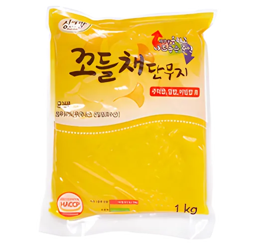 꼬들채 단무지