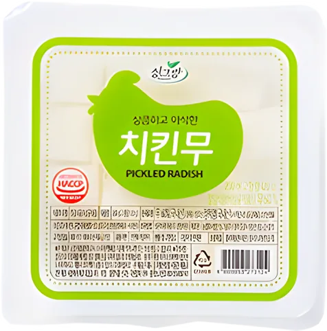 아삭아삭 치킨무