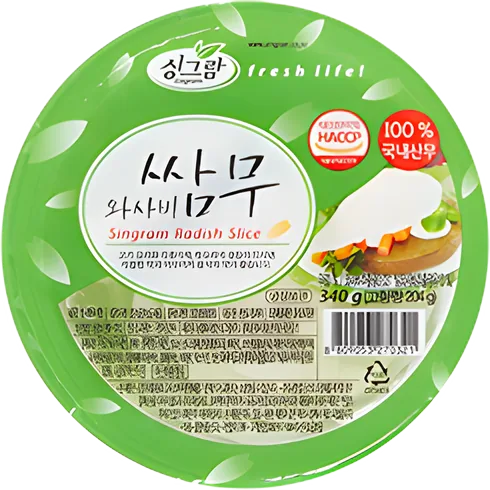 쌈무(와사비맛)